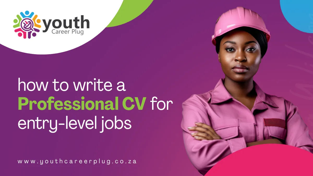 how to write a professional CV for entry-level jobs