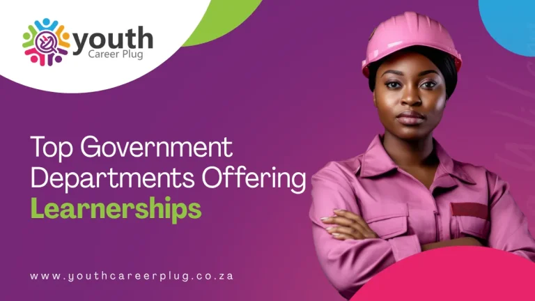 Understanding Closing Dates and Intake Cycles One of the biggest mistakes applicants make when applying to top government departments offering learnerships is missing deadlines. Key Intake Periods Most government departments offering learnerships recruit: January to March (main intake) June to August (mid-year intake) October to December (limited opportunities) Always check announcements regularly to avoid missing out. Salary and Stipend Expectations Stipends vary depending on the department, qualification level, and duration of the programme. Average Monthly Stipends Entry-level programmes: R3,000 – R4,500 Intermediate programmes: R4,500 – R6,500 Technical learnerships: R6,500 – R10,000 While these are not full salaries, they provide financial support while gaining experience. Long-Term Career Opportunities Completing programmes from top government departments offering learnerships can open doors to: Permanent government jobs Private sector employment Further education opportunities Many learners transition into internships or full-time roles after completion. Challenges to Expect While top government departments offering learnerships offer great benefits, there are challenges. Common Challenges High competition Limited intake slots Temporary contracts No guarantee of permanent employment Being aware of these helps you stay realistic and motivated. Expert Insights on Learnership Success Experts in skills development emphasize the importance of continuous learning. According to Department of Higher Education and Training South Africa, learnerships are designed to bridge the gap between education and employment. Key advice includes: Apply consistently Upskill continuously Network with professionals Stay updated with opportunities Future of Government Learnerships in South Africa The future of top government departments offering learnerships looks promising. With ongoing investment in youth development, more opportunities are expected across sectors. Government initiatives continue to focus on: Digital skills Green economy jobs Infrastructure development This means more diverse learnership programmes in the coming years. Frequently Asked Questions (FAQs) What are the top government departments offering learnerships in South Africa? Some of the top government departments offering learnerships include: Department of Employment and Labour Department of Health Department of Home Affairs South African Police Service Eskom and Transnet Who qualifies for government learnerships? Most top government departments offering learnerships require: South African citizenship Age between 18–35 Minimum Grade 10 or Matric Unemployed status Are government learnerships paid? Yes, most government departments offering learnerships provide monthly stipends ranging from R3,000 to R10,000. How do I apply for government learnerships? To apply: Prepare a CV Complete the Z83 form Submit certified documents Apply before the closing date Can I apply without Matric? Yes, some top government departments offering learnerships accept candidates with Grade 10 or 11, especially for entry-level programmes. Do learnerships lead to permanent jobs? Not always, but completing programmes from top government departments offering learnerships significantly improves your chances of employment. Conclusion: Start Your Journey Today Top government departments offering learnerships provide one of the best pathways for young people to enter the workforce. These programmes combine education, training, and financial support, making them highly valuable. If you are serious about building a career, focusing on top government departments offering learnerships can change your future. Thousands of successful professionals began their journeys through top government departments offering learnerships, gaining the skills needed to thrive in competitive industries. The key is consistency. Apply regularly, improve your skills, and stay informed. The opportunities within top government departments offering learnerships are vast, and with the right approach, you can secure your place. As competition increases, those who prepare well and apply strategically will benefit the most from top government departments offering learnerships. Start today, stay committed, and take advantage of the many opportunities available across South Africa.